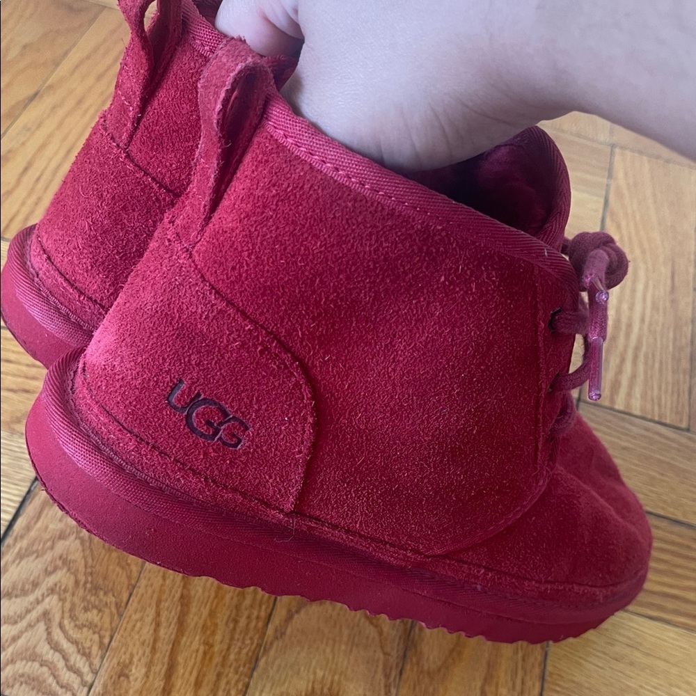 UGG Neumel Boots in Bold Red - Picture 7 of 12